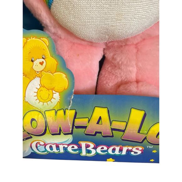 2005 Care Bears 12” Plush Glow-A-Lot Cheer Bear in Original Box New in Box - Picture 12 of 12